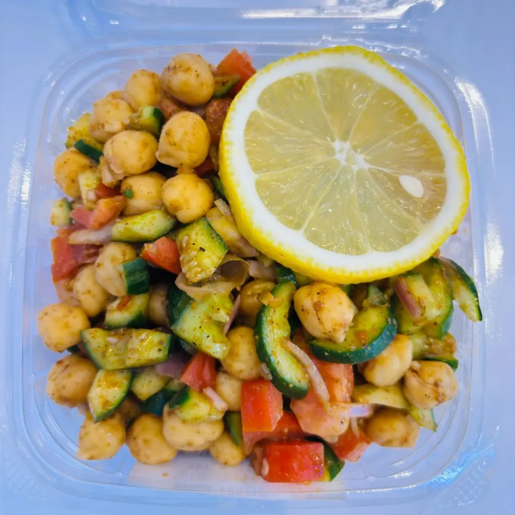 White Chana Chaat